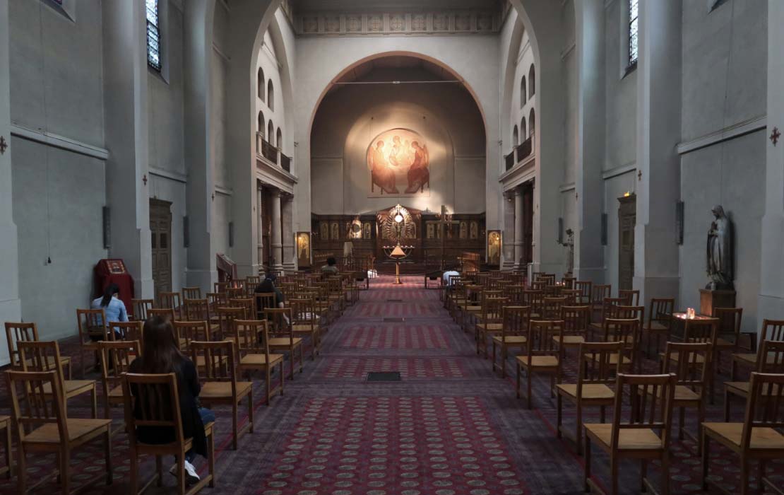 Église du monastère Notre Dame de la présence de Dieu à Paris